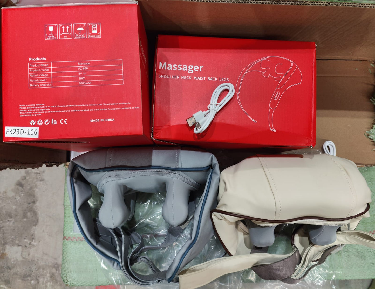 Masajeador electrico cervical DZ23D-106
